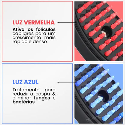 Escova de Terapia Capilar: TheraBrush Smarts 4 em 1